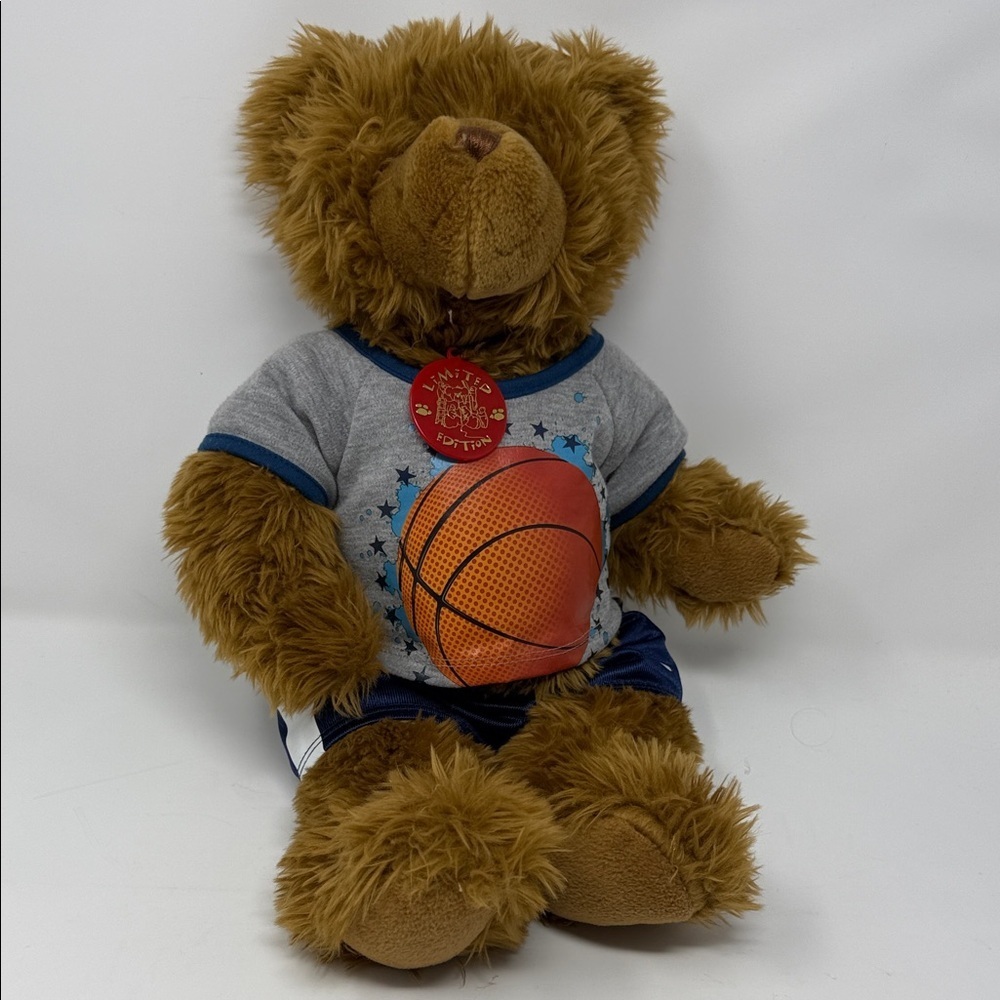 18” Build-a-Bear Plush Basketball Bear -  2001 Centenniel Series